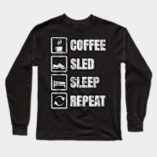 Sledding routine Long Sleeve T-Shirt